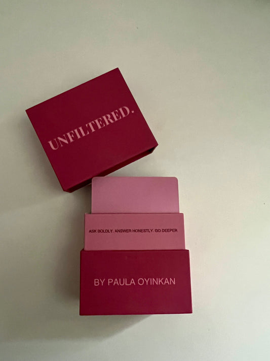 Unfiltered by Paula Oyinkan conversation cards [Preorder]