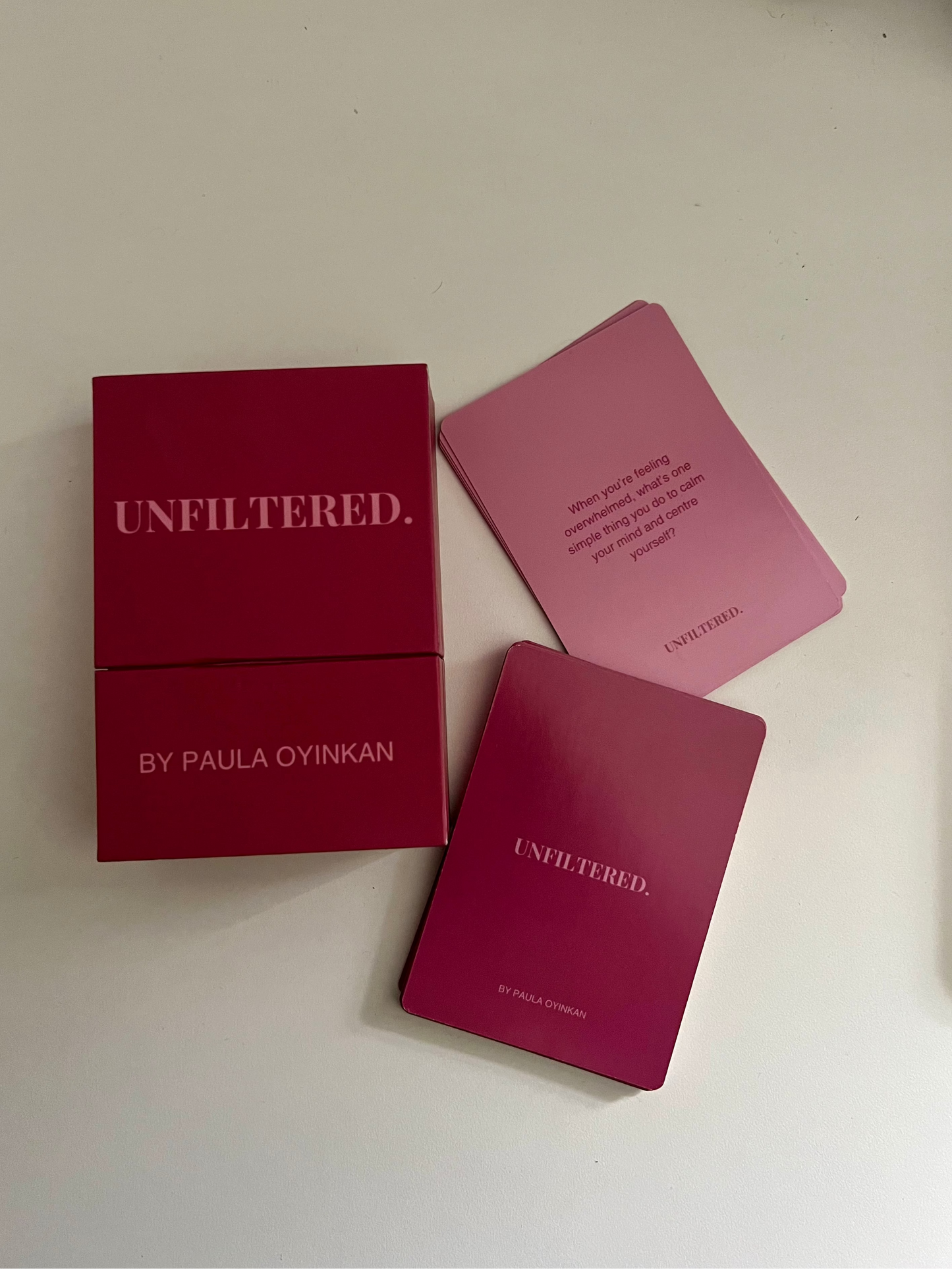 Unfiltered by Paula Oyinkan conversation cards [Preorder]